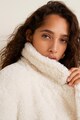 Mango Haina din piele shearling sintetica Michela Femei