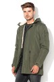 BLEND Geaca parka cu captuseala din material teddy Barbati