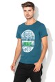 BLEND Tricou slim fit cu imprimeu Barbati