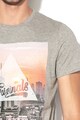 Jack & Jones Autumn City grafikai mintás regular fit póló férfi