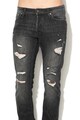 Jack & Jones Blugi slim fit cu aspect deteriorat Glenn Barbati