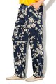 JdY Pantaloni vaporosi cu model floral Femei