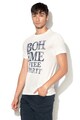 Jack & Jones Tricou slim fit cu model text Isle Barbati