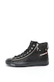 Diesel Pantofi sport de piele cu fermoar lateral Magnete Barbati