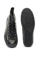 Diesel Pantofi sport de piele cu fermoar lateral Magnete Barbati