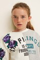 Mango Lucy szövegmintás pulóver Lány