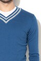 Zee Lane Denim Фино плетен пуловер с шпиц Мъже