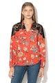 DESIGUAL Bluza cu imprimeu floral si garnituri de dantela Ketty Femei