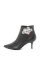 Love Moschino Botine de piele cu varf ascutit Femei