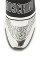 Love Moschino Pantofi sport slip-on cu insertii stralucitoare Femei