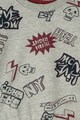NAME IT Mesa polárbéléses pulóver grafikai mintával Fiú