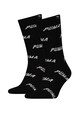 Puma Унисекс дълги чорапи с десен, 2 чифта Мъже