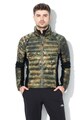 The North Face Jacheta cu vatelina usoara si model camuflaj Crimptastic Hybrid Barbati