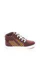 Clarks City Hero Iron Man magas szárú sneakers cipő nyersbőr szegélyekkel Lány