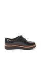 Clarks Pantofi brogue de piele lacuita Teadale Maira Femei