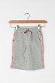 United Colors of Benetton Pantaloni culotte din jerseu cu garnituri tubulare laterale din satin Fete