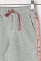 United Colors of Benetton Pantaloni culotte din jerseu cu garnituri tubulare laterale din satin Fete
