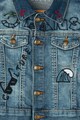 GUESS JEANS Jacheta de denim cu detalii brodate Baieti