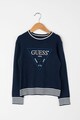 GUESS JEANS Фино плетен пуловер с лого Момичета