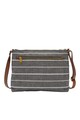 Fossil Geanta crossbody cu model in dungi Kinley Femei