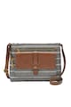 Fossil Geanta crossbody cu model in dungi Kinley Femei