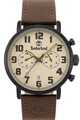 Timberland Мултифункционален часовник Richdale с кожена каишка Мъже