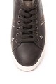 U.S. Polo Assn. Pantofi sport de piele ecologica cu detaliu logo Wouck Barbati