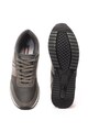 U.S. Polo Assn. Pantofi sport de piele ecologica, cu detalii contrastante Vance Barbati