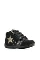 Kickers kids Ghete de piele cu aplicatie in forma de stea Fete