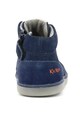 Kickers kids Pantofi sport mid-hi din piele intoarsa Baieti