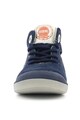 Kickers kids Pantofi sport mid-hi din piele intoarsa Baieti