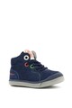 Kickers kids Pantofi sport mid-hi din piele intoarsa Baieti