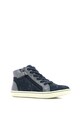 Kickers kids Pantofi sport mid-hi cu imprimeu cu stele Fete