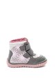 Kickers kids Botine impermeabile cu insertii de piele Sitrouille Fete