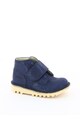 Kickers kids Ghete de piele cu detalii stralucitoare Fete