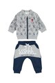 iDO Kids Set de bluza sport cu fermoar si pantaloni sport Baieti