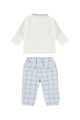 iDO Kids Set de pantaloni si bluza polo - 2 piese Baieti