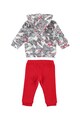 iDO Kids Hanorac cu imprimeu si pantaloni sport Fete