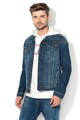 Big Star Jacheta de denim, cu doua buzunare cu clapa Ralph Barbati