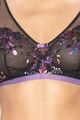 Triumph Sutien de plasa, cu sustinere medie si broderii florale Meadow Midrise Femei