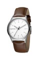 Esprit Ceas quartz cu o curea de piele Essential Femei