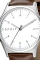 Esprit Quartz, Ceas cu o curea de piele Essential Barbati