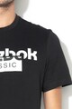 Reebok Tricou cu imprimeu logo Disurptive Barbati