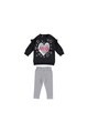 iDO Kids Bluza sport si colanti cu model in dungi Fete