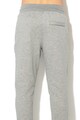 Emporio Armani Pantaloni sport cu snur in talie si captuseala din fleece Barbati