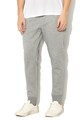 Emporio Armani Pantaloni sport cu snur in talie si captuseala din fleece Barbati