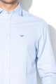 Emporio Armani Риза с бродирано лого A Мъже