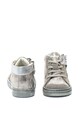 Primigi Pantofi sport high-top de piele cu aspect metalizat Fete