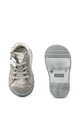 Primigi Pantofi sport high-top de piele cu aspect metalizat Fete