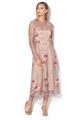 Silvian Heach Collection Rochie evazata cu broderie florala Aielo Femei